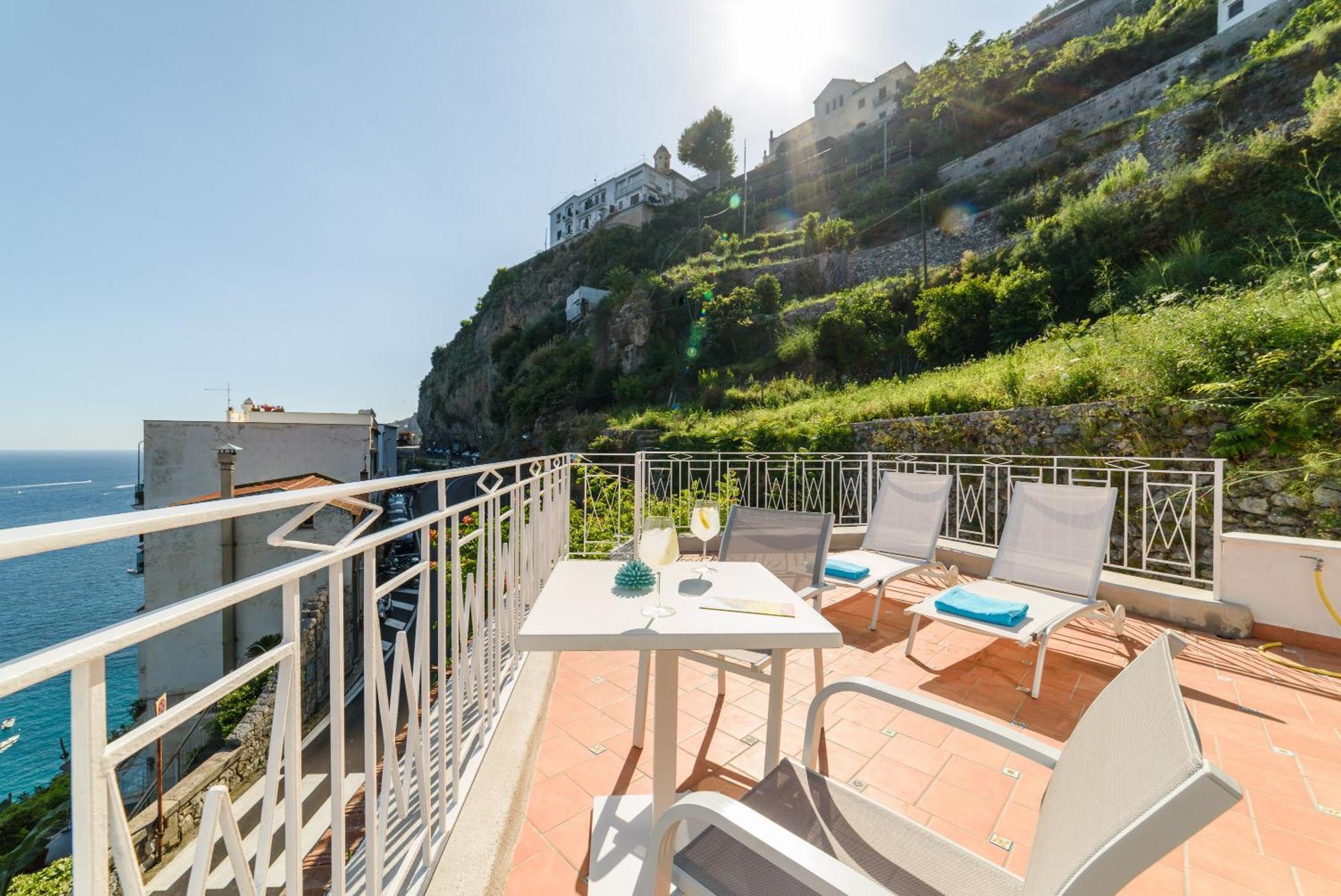 Eden Sul Mare Bed & Breakfast Amalfi Eksteriør bilde